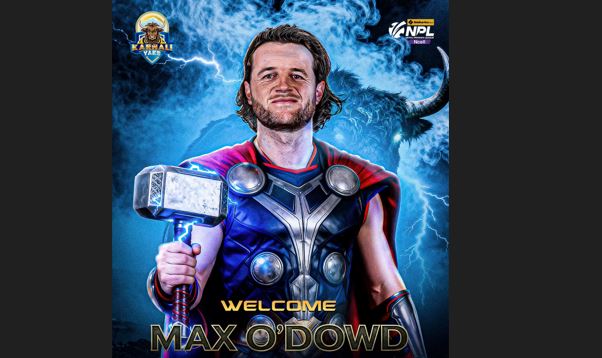 नेदरल्यान्ड्सका म्याक्स ओ डाउड कर्णाली याक्समा अनुबन्ध