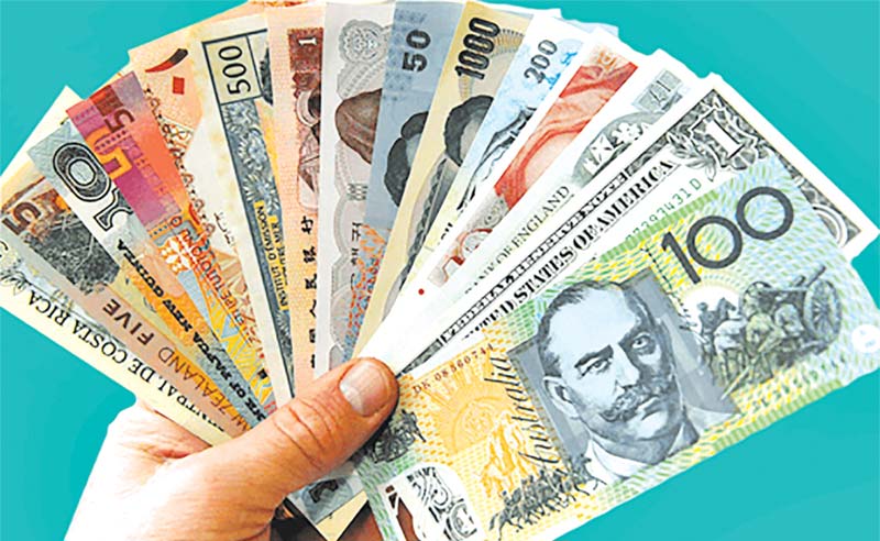 आजका लागि निर्धारित विदेशी मुद्राको विनिमयदर