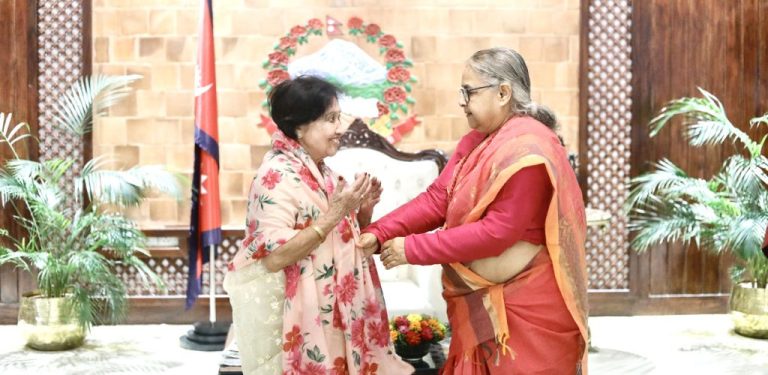 प्रधानमन्त्री कार्कीसँग अञ्जली मास्केले भनिन्- नडराई काम गर्नुहोला